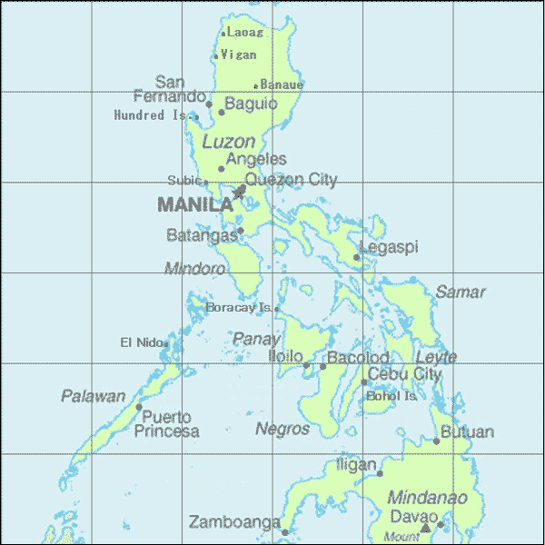 �t�B���s���S�̂̒n�}